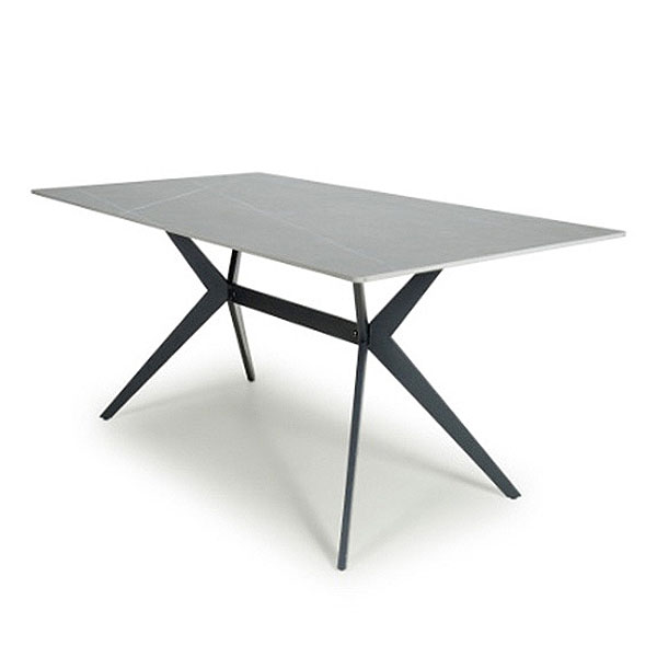 Timor 1.6m Grey Dining Table 1.6m Grey Dining Table