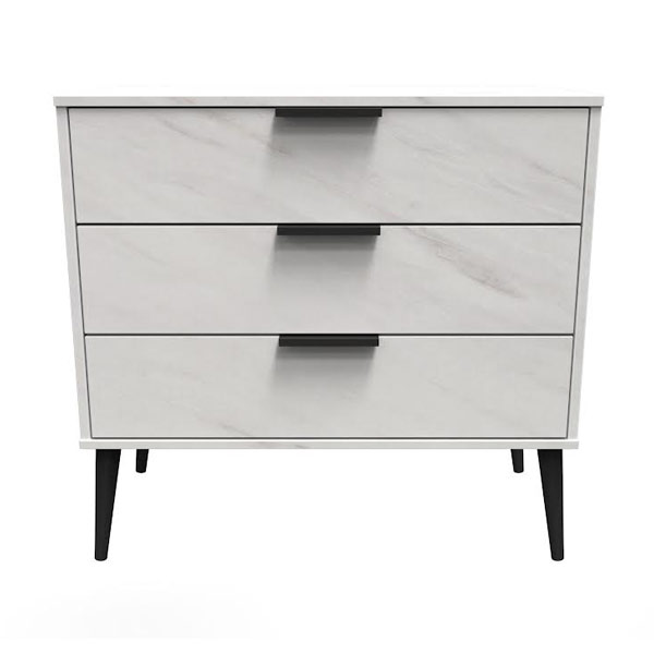 Haus Kraft 3 drawer chest marble