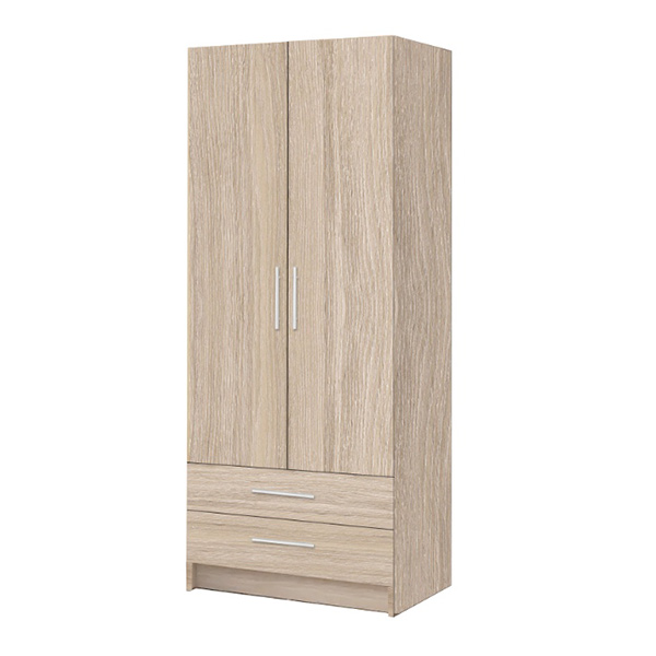 HMO CLASSIC DOUBLE COMBI WARDROBE Lorenzo Oak