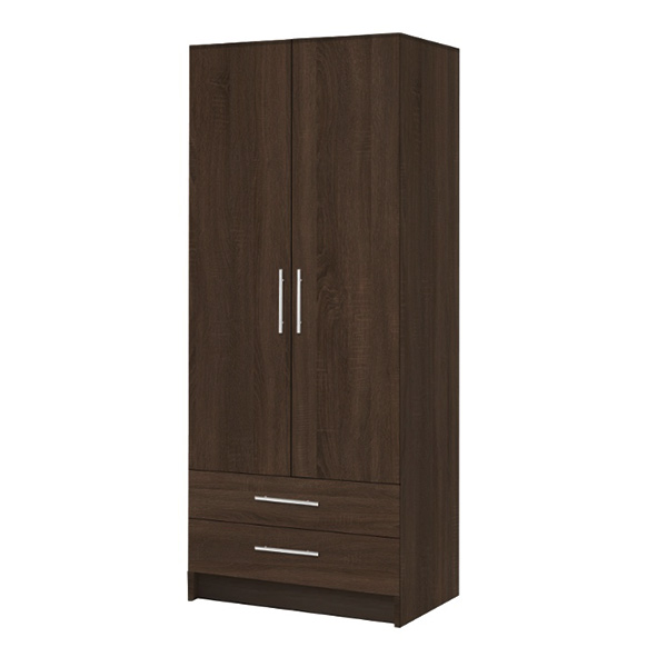 CLASSIC SA COMBI WARDROBE WALNUT