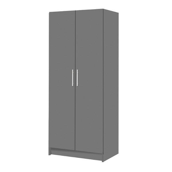 CLASSIC HMO DOUBLE WARDROBE GREY