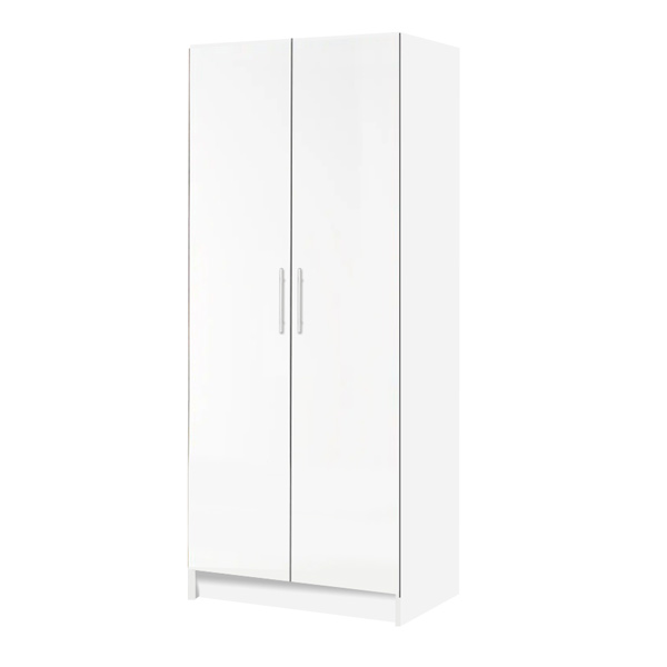 CLASSIC BTL DOUBLE WARDROBE WHITE