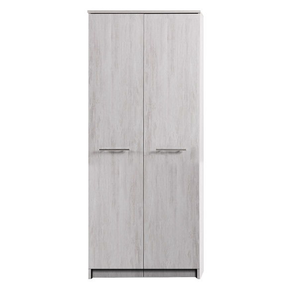 2 Door Wardrobe in light artwood