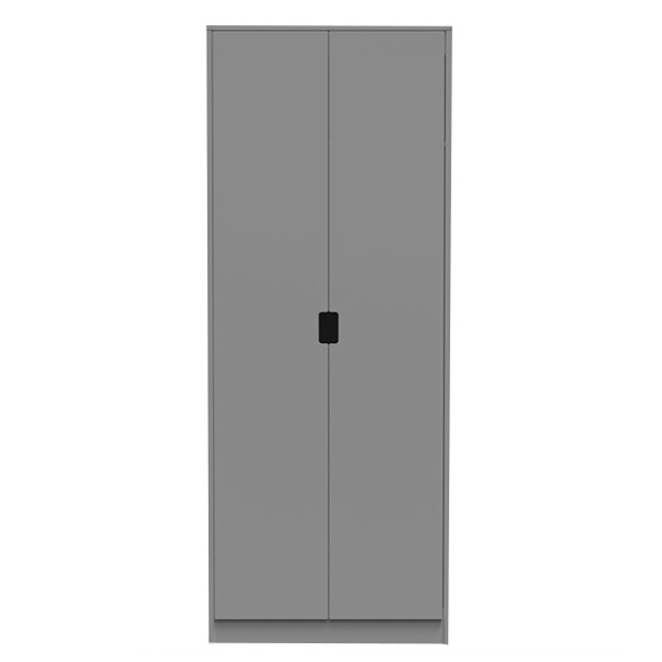 BTL scandi dusk grey 2dr wardrobe