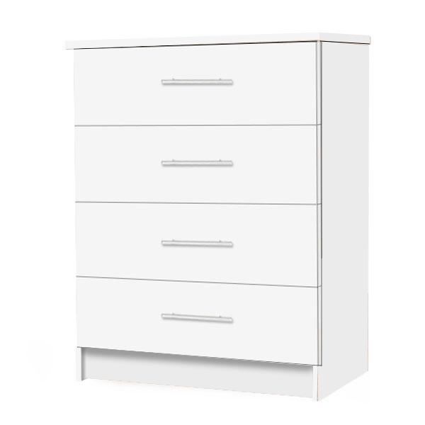 CLASSIC 4 DRAWER CHEST IN WHITE