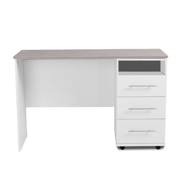 CLASSIC desk white Lorenzo oak desk