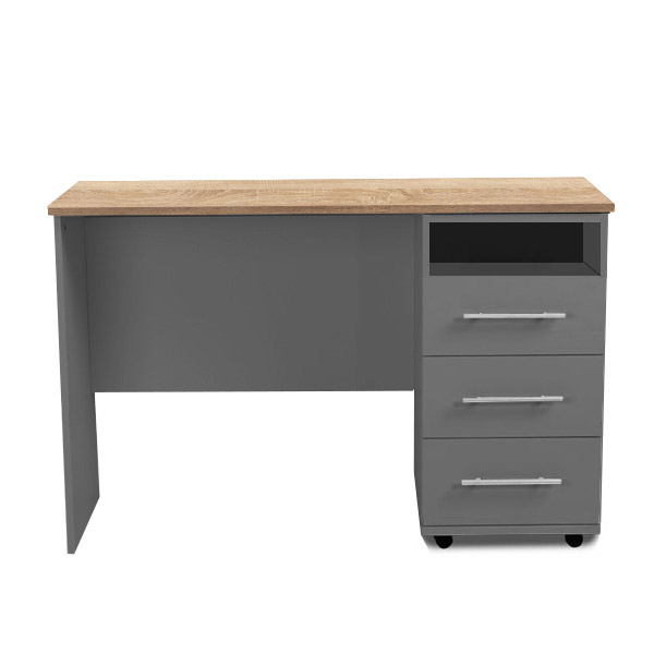 CLASSIC grey and Lorenzo oak desk