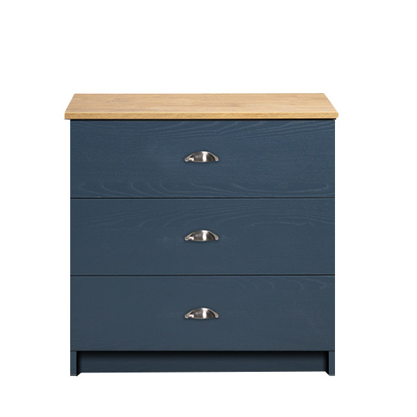 Chest of drawers in Alby blue