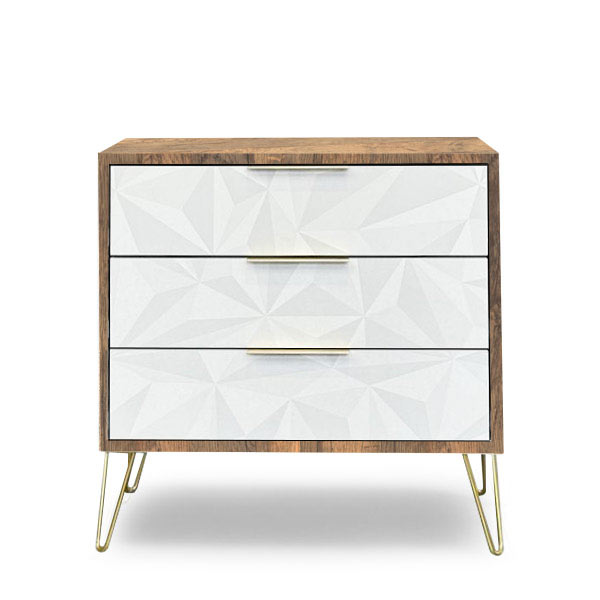 GEO 3 drawer chest of drawers