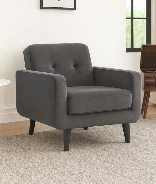 SOCIAL HOUSING ACCENT CHAIR IN GREY