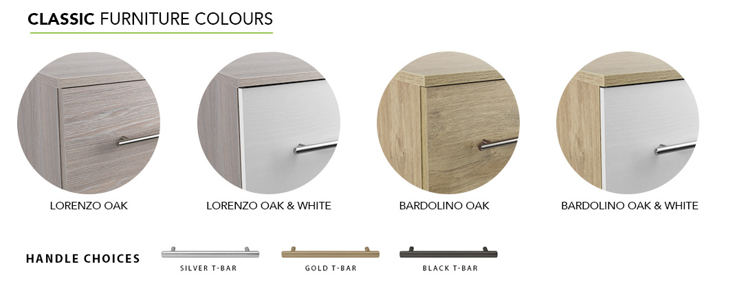 NEW classic colours and handles