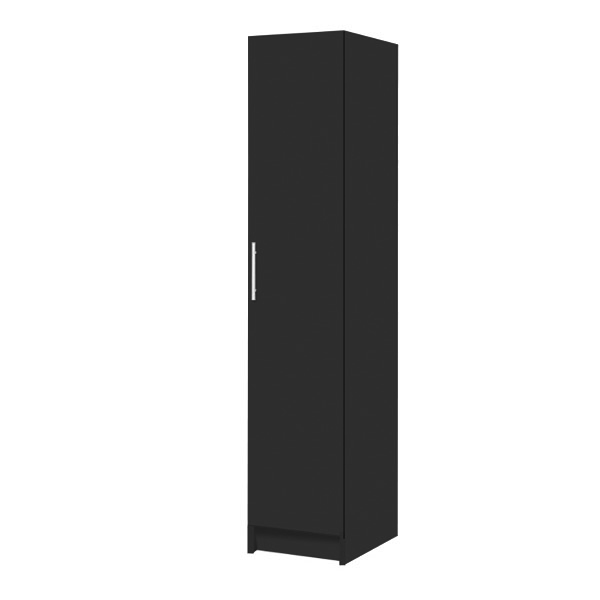 Black Classic Value Single Wardrobe