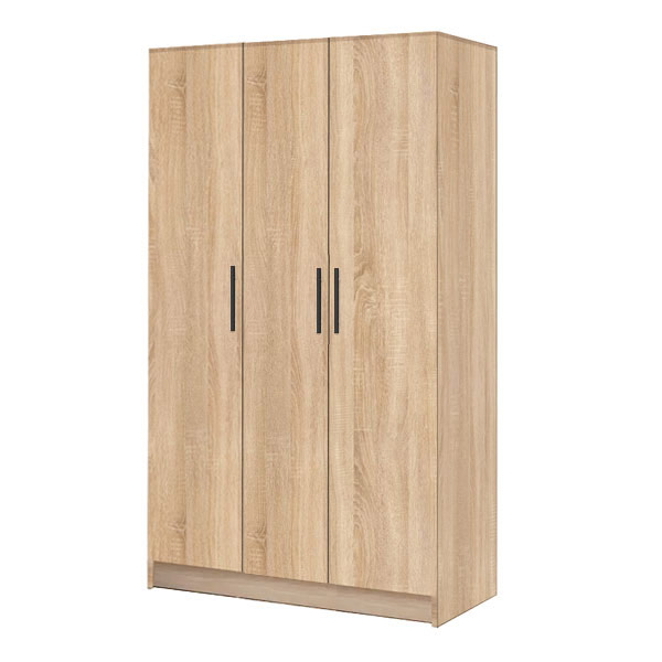 Sonomo Oak Triple Wardrobe