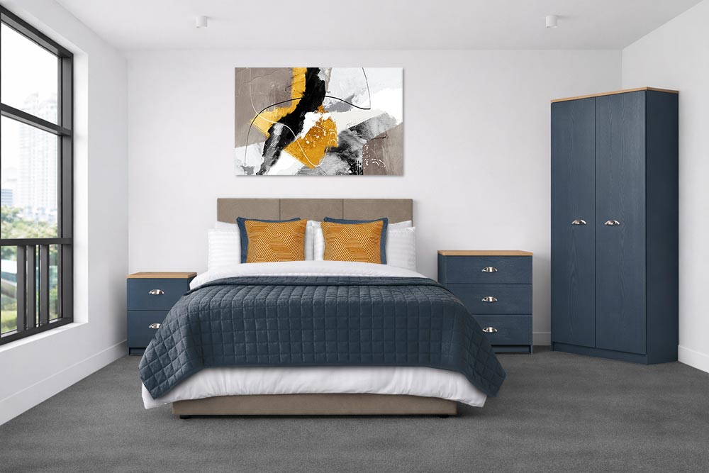Premium HMO Furniture Package in Alby Blue