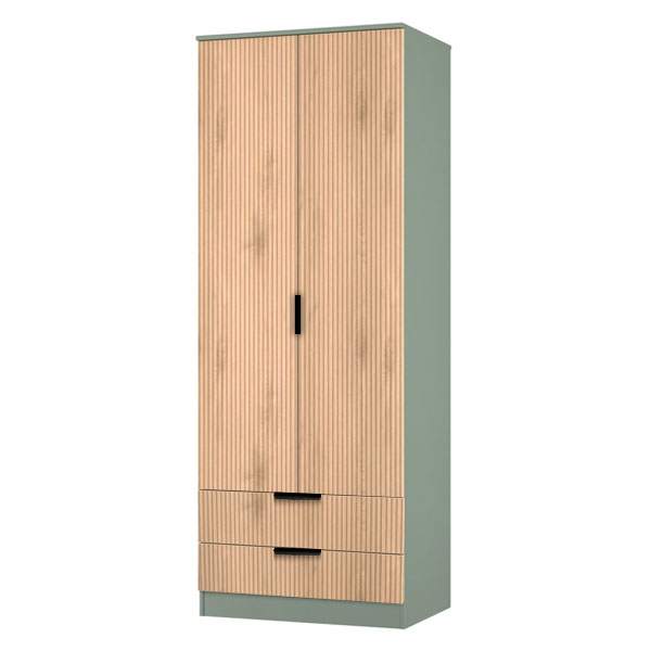 BORA COMBI WARDROBE IN REED GREEN