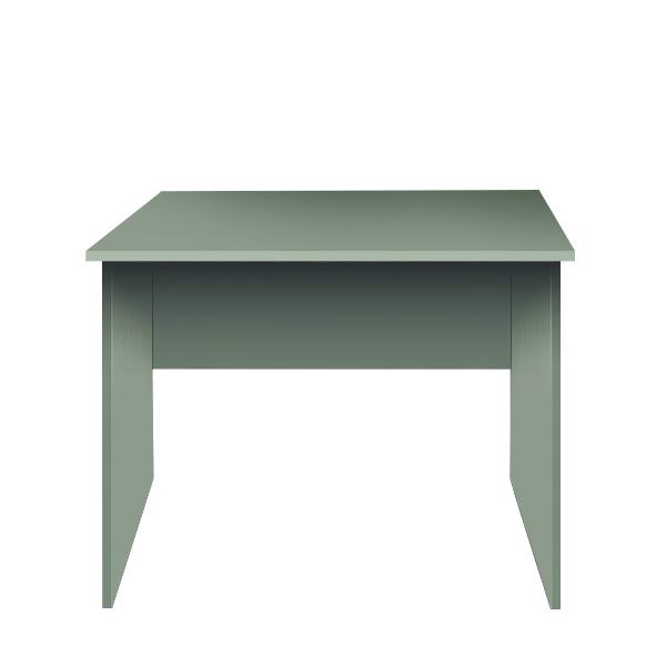 BORA spacesaver desk in reed green
