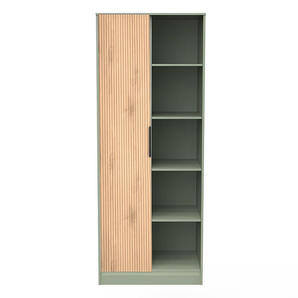 GREEN Double Open Wardrobe in Reed Green