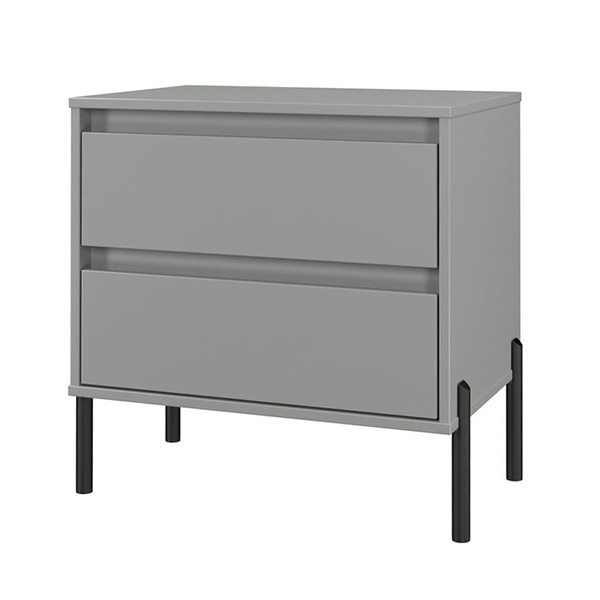 LEONA BEDSIDE IN DUSK GREY