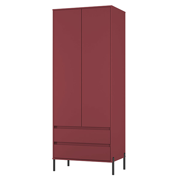 LEONA COMBI WARDROBE IN RED