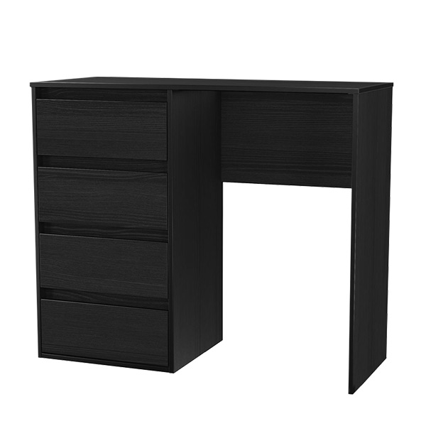 LEONA FURNITURE PACK DESK IN BLACK ASH