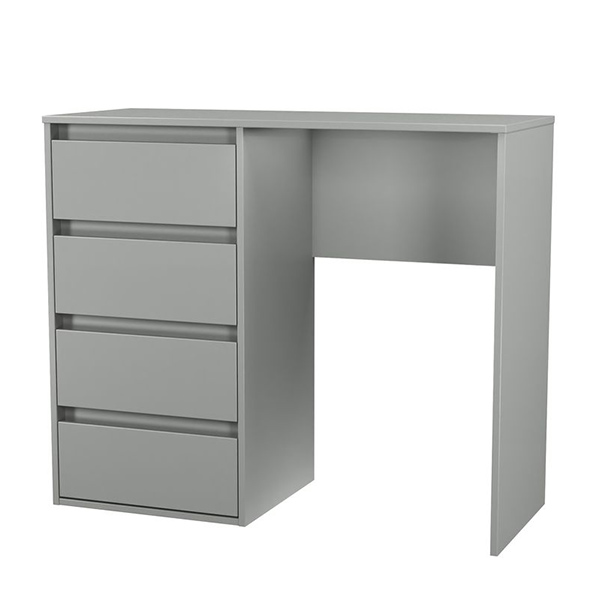 LEONA FURNITURE PACK DESK IN DUSK GREY