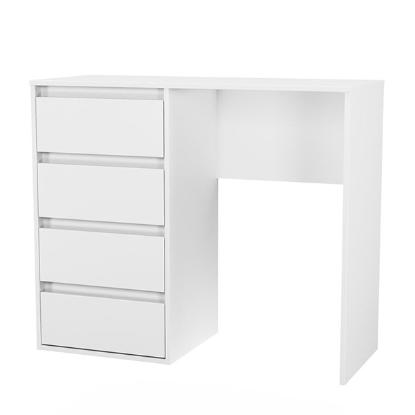 LEONA FURNITURE PACK DESK IN WHITE
