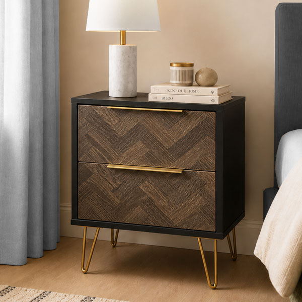 Furniture Packages - Herringbone Bedsides